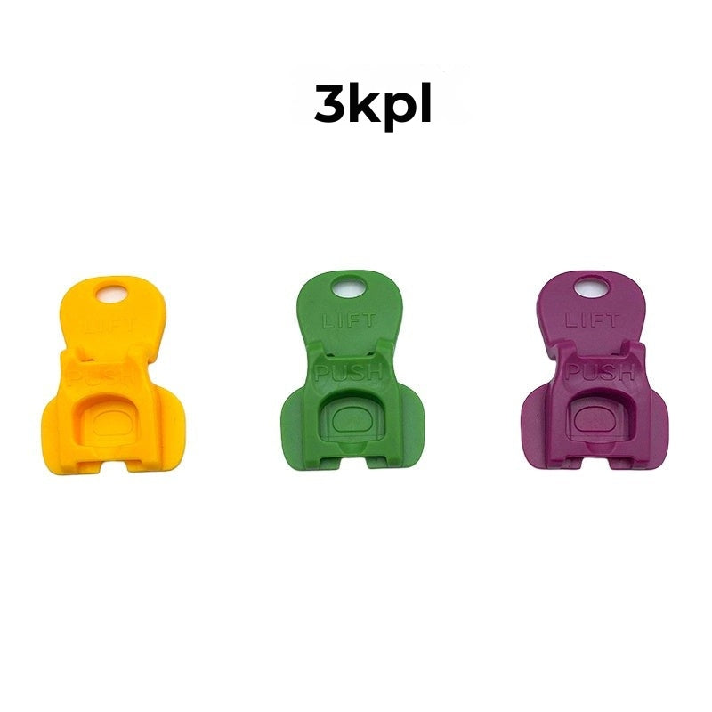 Manuaalinen tölkinavaaja/suljin – 3 kpl