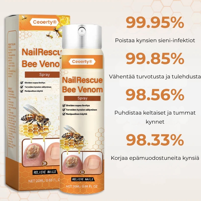 Crucial® NailRescue Bee Venom -kynsisuihke