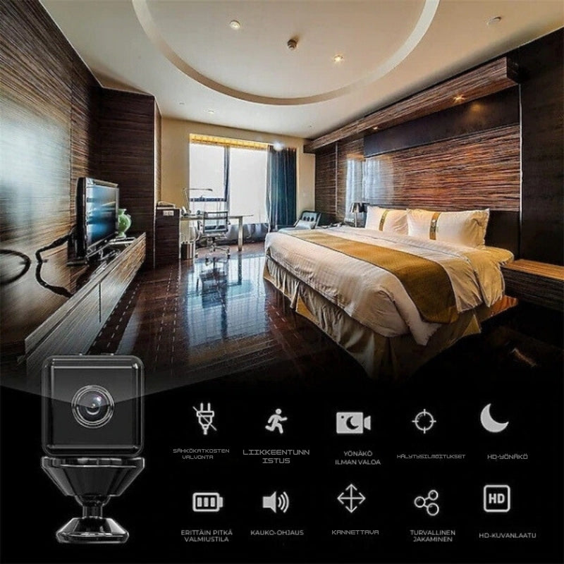 4K Ultra HD™ Mini -valvontakamera + ilmainen 32GB SD-kortti