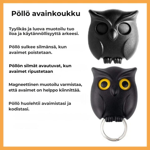đŠ Pöllö avainkoukku