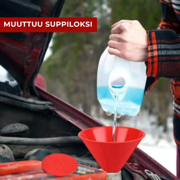 Maaginen jääkaavin autoon