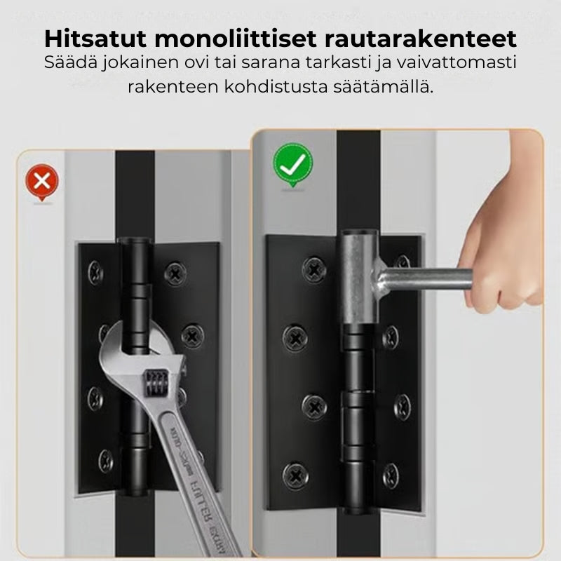 Oven saranan säätötyökalu