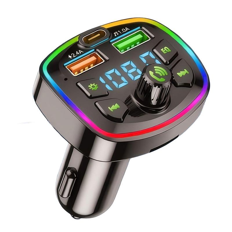 Bluetooth FM -lähetin autoon – pikalaturi ja handsfree