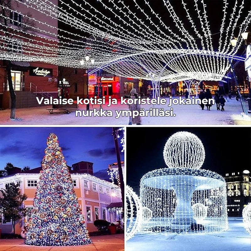 LED-kuparilankavalot – valonauhat