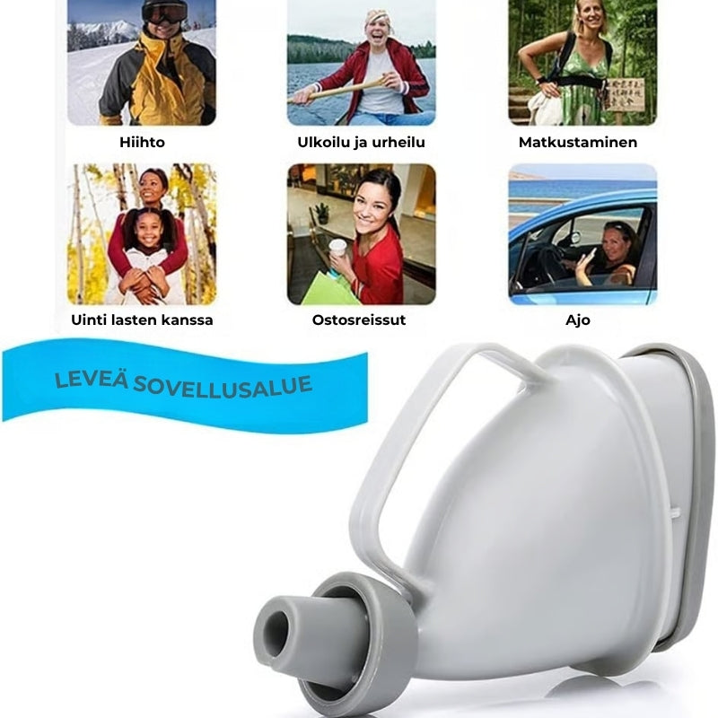 Unisex matka-WC autoon