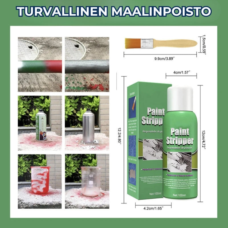 Nopeavaikutteinen maalinpoistoaine