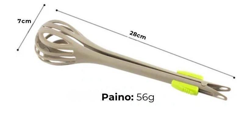 2-in-1 munavispilä & keittiöpihdit