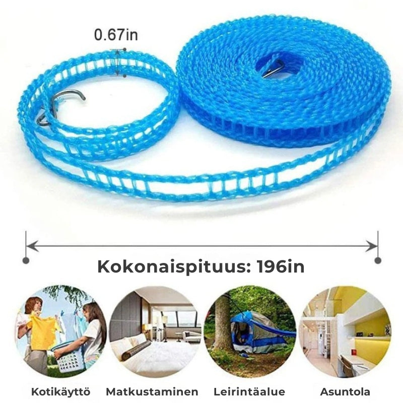 Säädettävä pyykkinaru