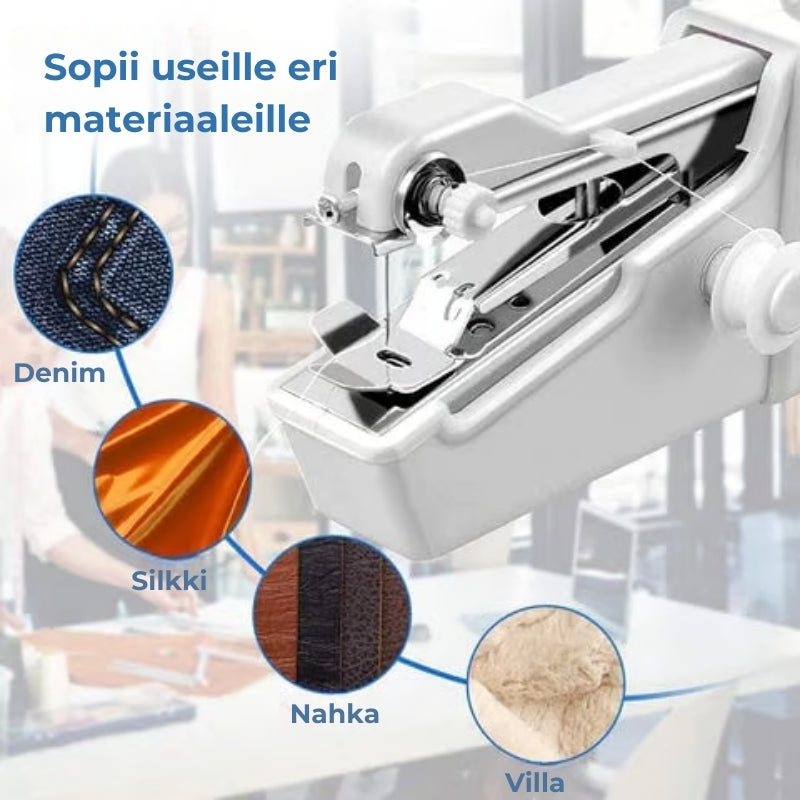 Kompakti kannettava käsiompelukone