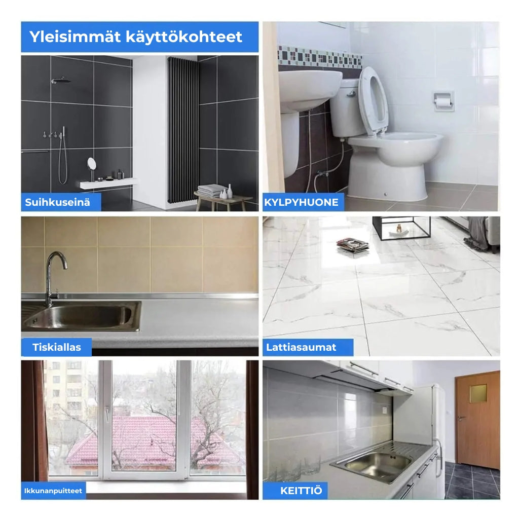 🔥 3-in-1 Ultimate Kit -tiivistys -ja saumatyökalusarja