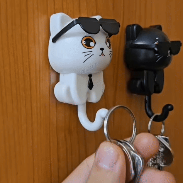đ¶ïž Söpö kissa -avainkoukku