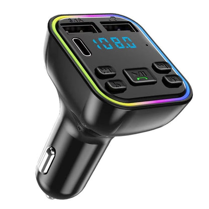 Bluetooth FM -lähetin autoon – pikalaturi ja handsfree