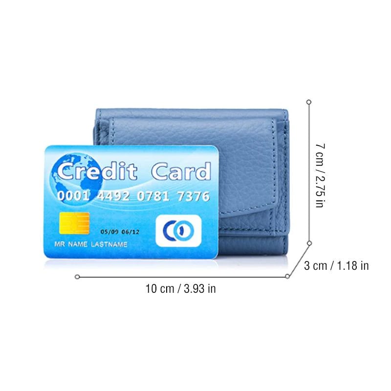 Käsintehty RFID-suojattu nahkalompakko