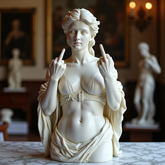 Venus With Attitude – Alkuperäinen “keskisormi” -patsas