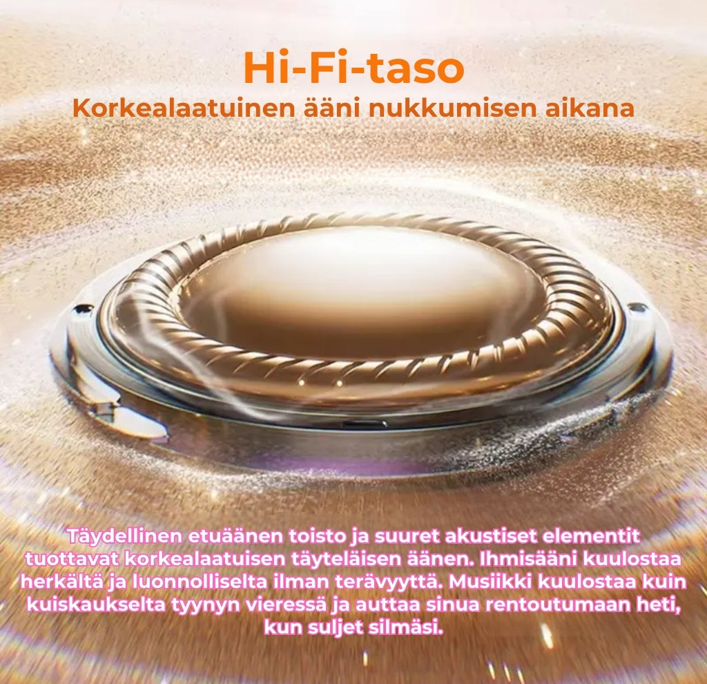 11 mm:n ultraohut Bluetooth-tyynykaiutin – henkilökohtainen ääni rauhallisiin öihin
