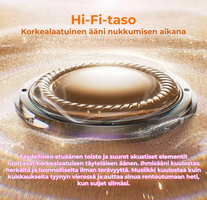 11 mm:n ultraohut Bluetooth-tyynykaiutin – henkilökohtainen ääni rauhallisiin öihin