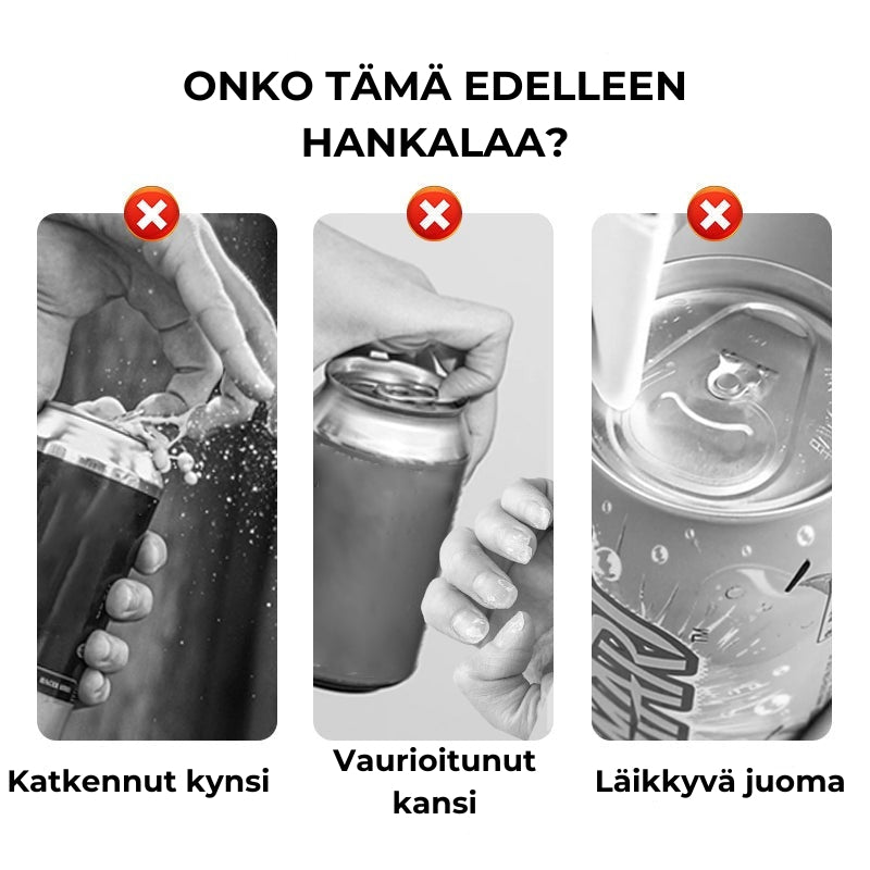 Manuaalinen tölkinavaaja/suljin – 3 kpl