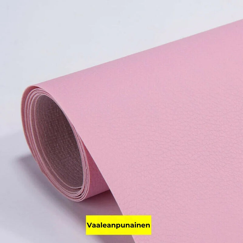 Itseliimautuva nahkakorjauspaikka