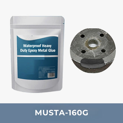 Vedenkestävä epoksimetalliliima