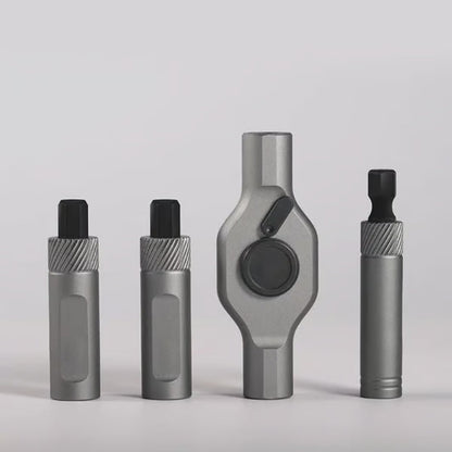 24-osainen kompakti ruuvimeisselisarja