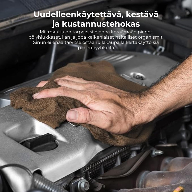 ♻️ Uudelleenkäytettävät mikrokuituliinat rullassa (20 kpl)