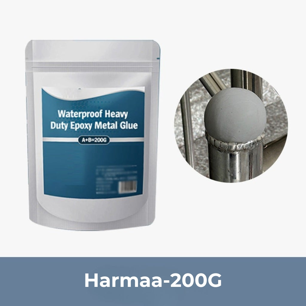 Vedenkestävä epoksimetalliliima