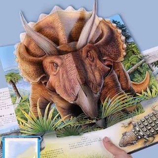 3D-tietosanakirja: Esihistorialliset dinosaurukset 📙 Kovakantinen