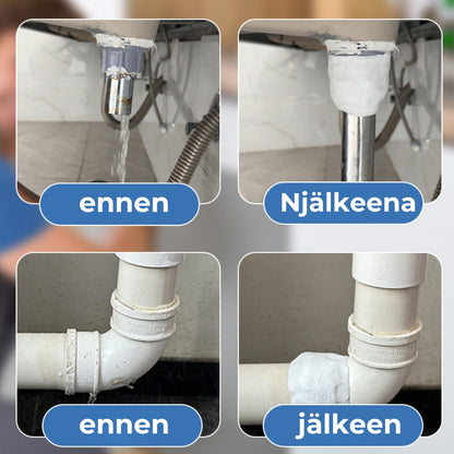 Vedenkestävä epoksimetalliliima