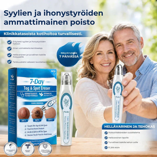 Kohdennettu roll-on syylien ja varsiluomien poistoon