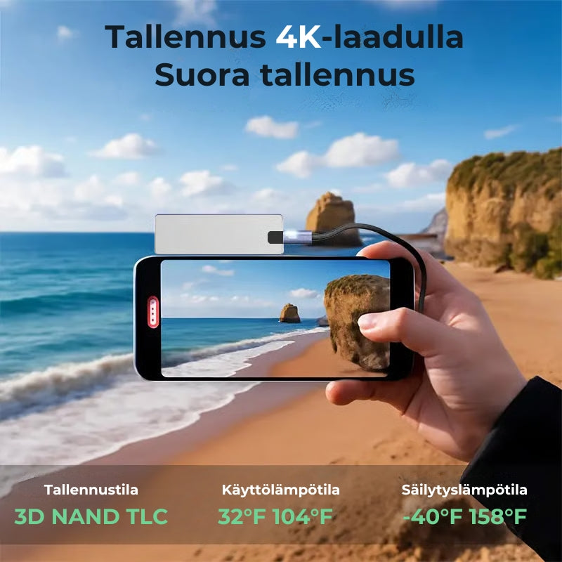 Muistitikku SSD – nopea ulkoinen tallennus