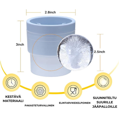 Jääpallomuotti (3 kpl / setti )