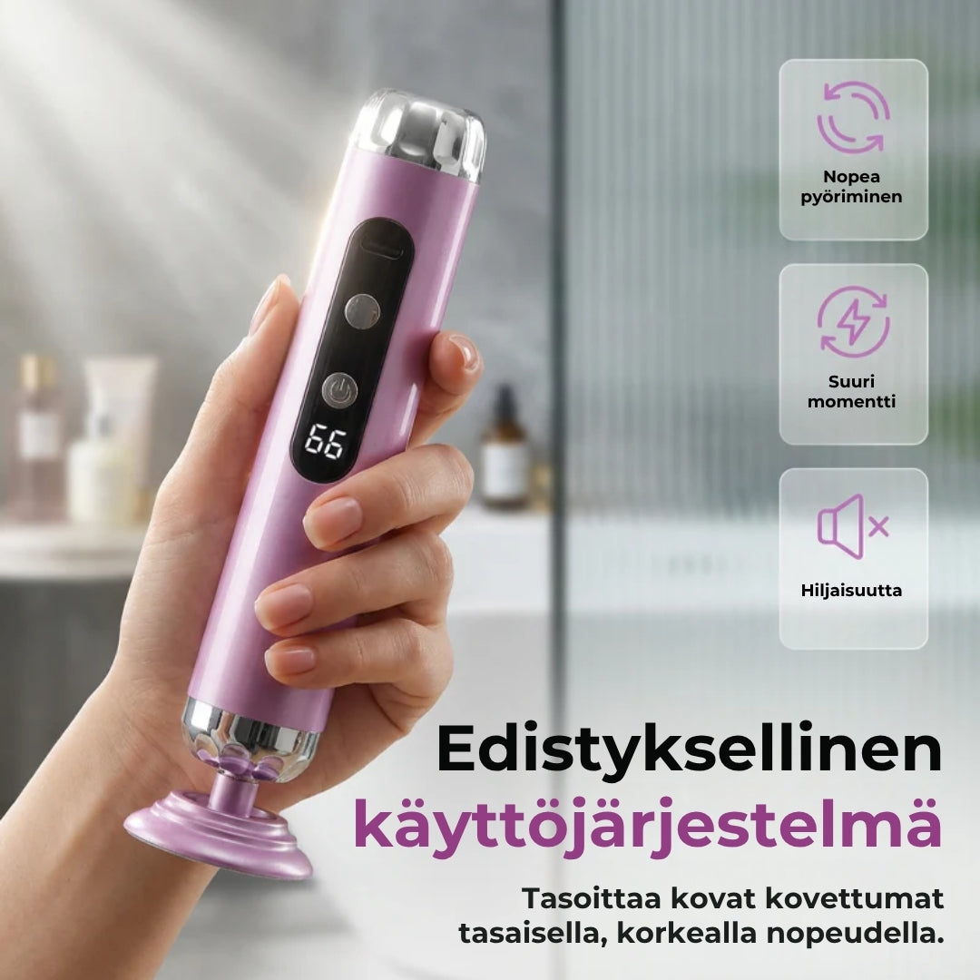 Elektroninen jalkaraspi, 5 nopeutta