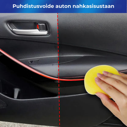 Monikäyttöinen nahkavoide – puhdistaa, hoitaa ja suojaa