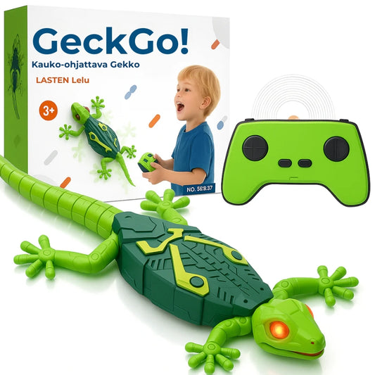 GeckGo!™ – Seinillä kiipeävä RC-lisko