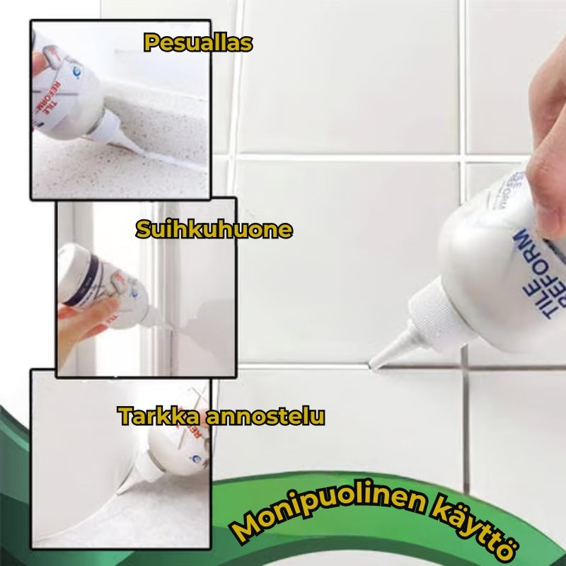 Vedenpitävä laattasaumojen kunnostusaine