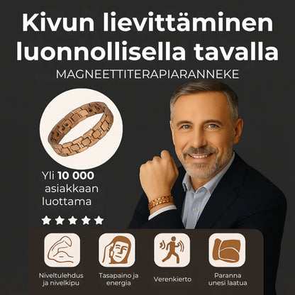 VitalFlow™ kuparinen magneettiranneke