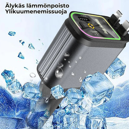 Autolaturi vedettävällä kaapelilla
