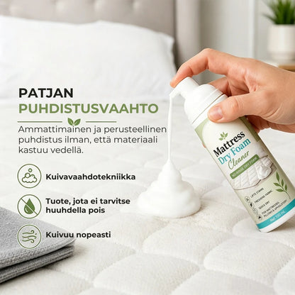 Kuivavaahtopuhdistusaine patjoille