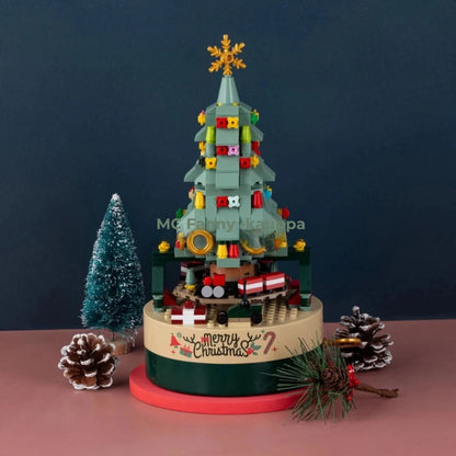 Interaktiivinen Joulukuusi DIY-rakennuspalikkasarja