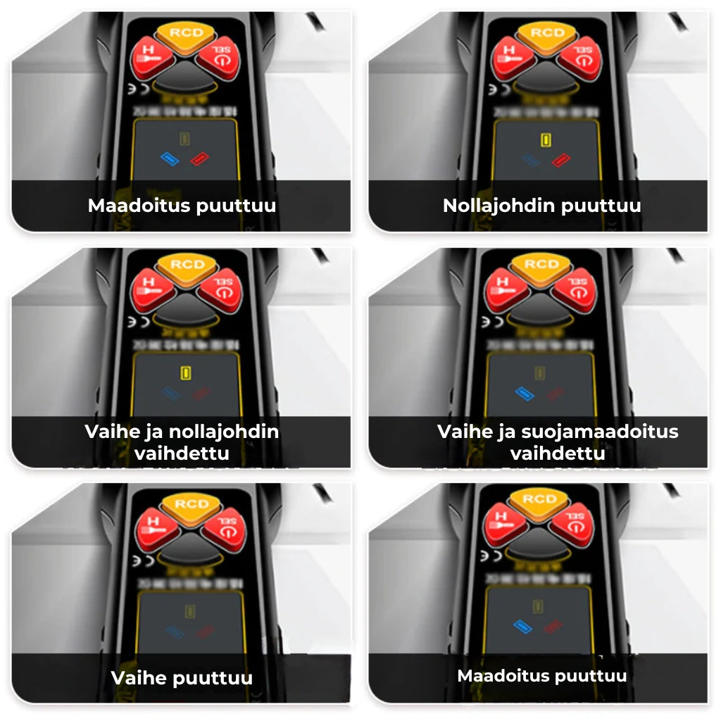 Monitoiminen älykäs jännitemittari