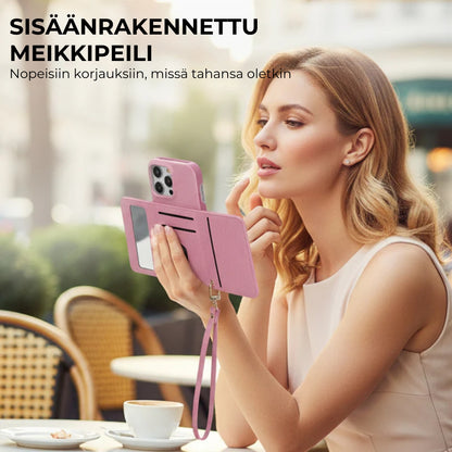🔥📱 Naisten iPhone-lompakkokotelo
