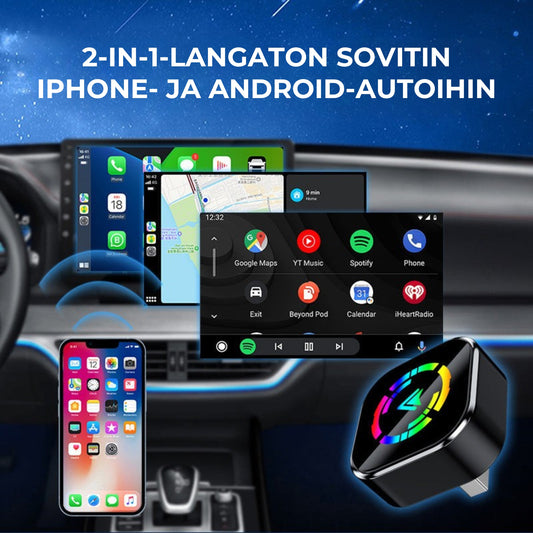 Langaton CarPlay-sovitin V5