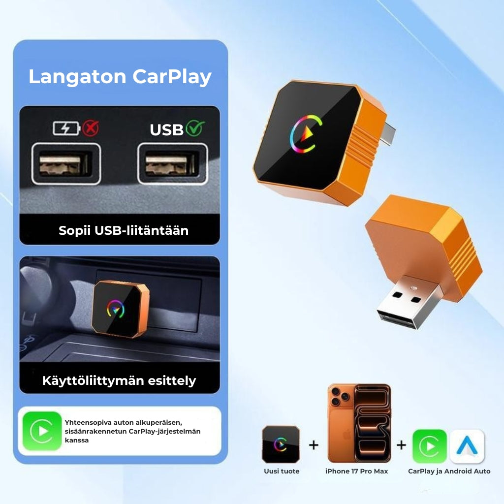 Langaton Carplay-sovitin V4