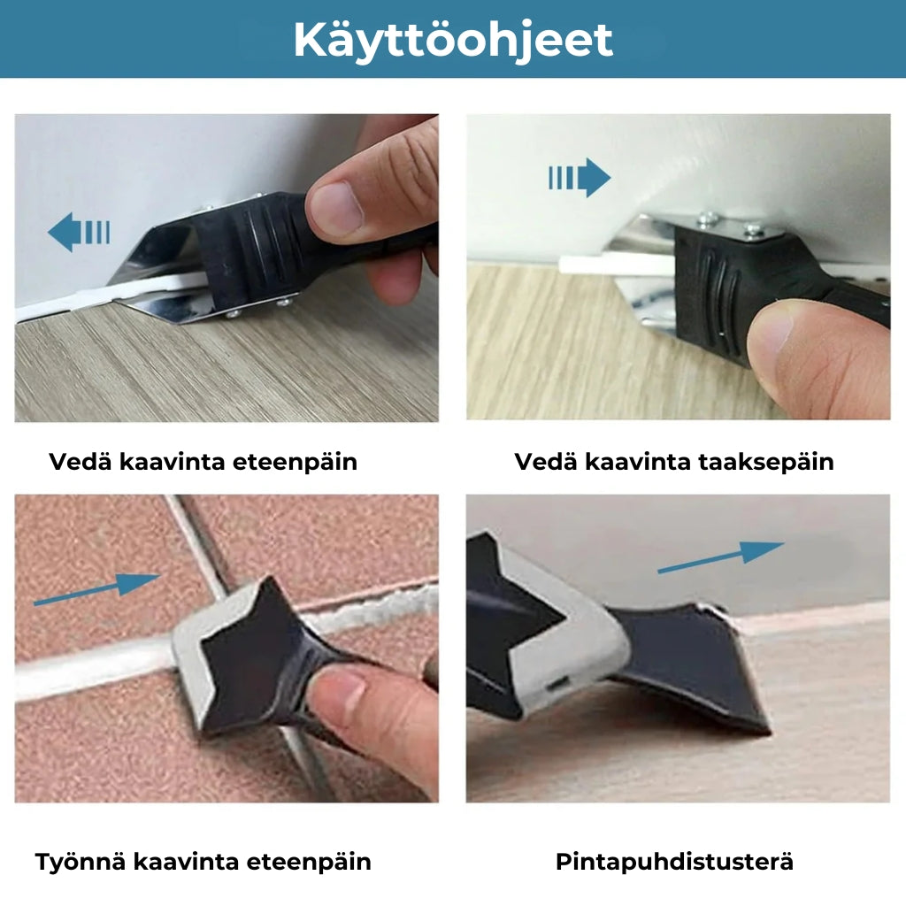 🔥 3-in-1 Ultimate Kit -tiivistys -ja saumatyökalusarja