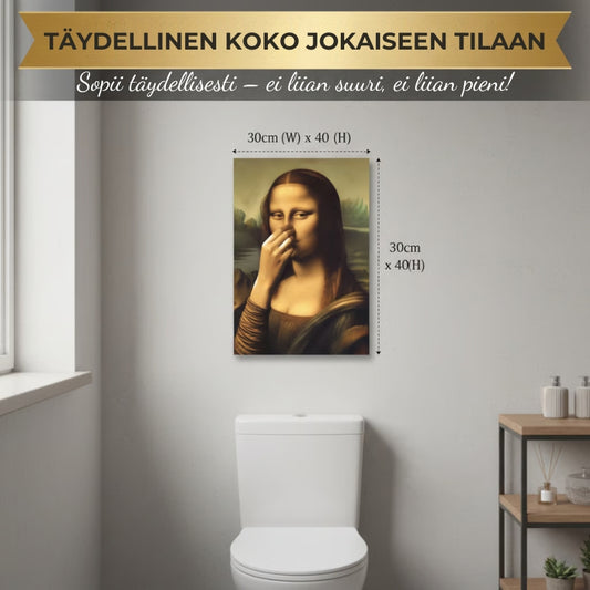 Mona Lisa canvas-taulu (ilman kehystä)