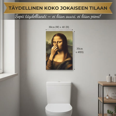Mona Lisa canvas-taulu (ilman kehystä)