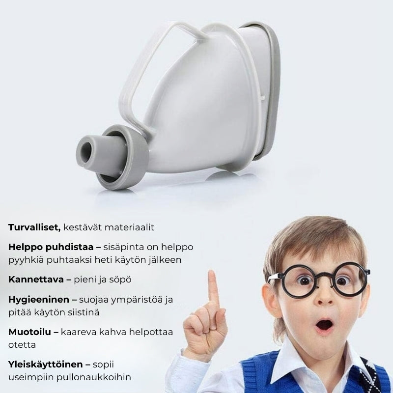 Unisex matka-WC autoon