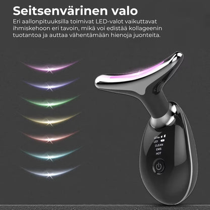 Ryppyjä vähentävä ihonhoitolaite