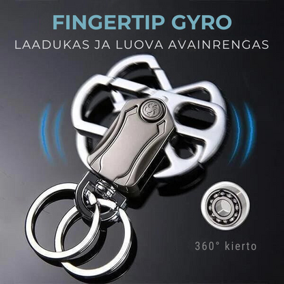 Monikäyttöinen Fidget-avaimenperä