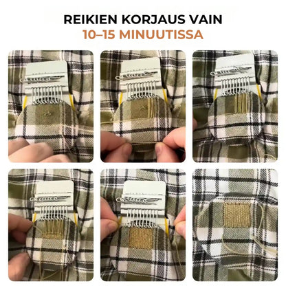 Puinen parsinta- ja kudontakehys